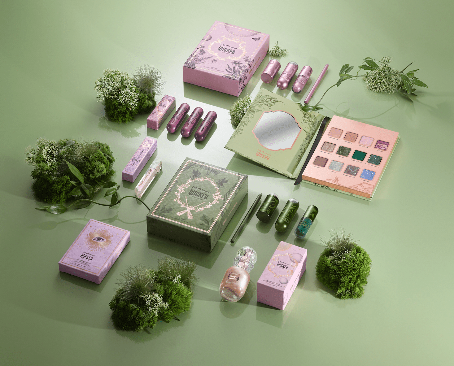 Ariana Grande's 'Wicked' Makeup Collection Includes a Glinda