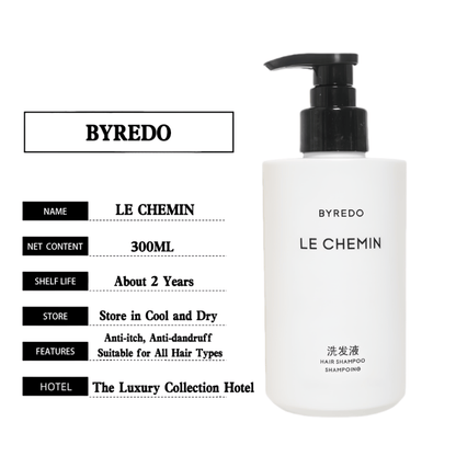 Byredo Le Chemin シャンプー & コンディショナー バンドル 300ML