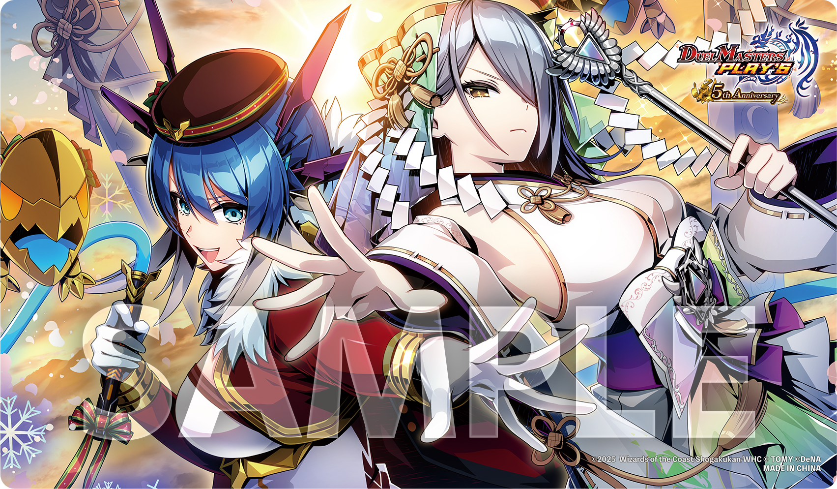 ウェディング 中古プレイマット&中古スリーブ(120枚)セット