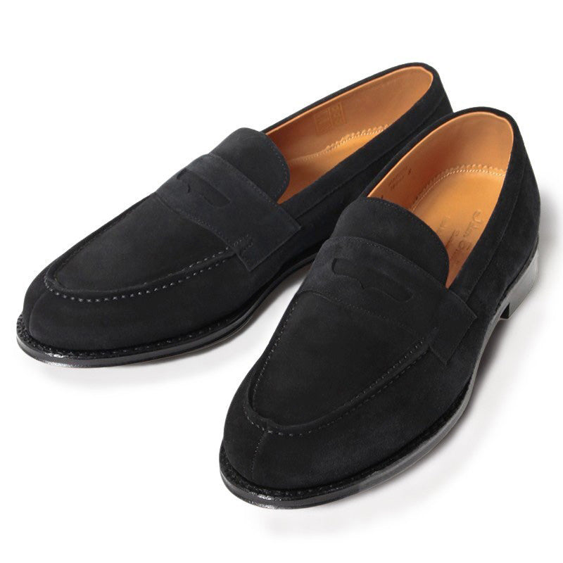 ローファー | 98998 Garuda / BLACK REPELLO SUEDE (LEATHER SOLE