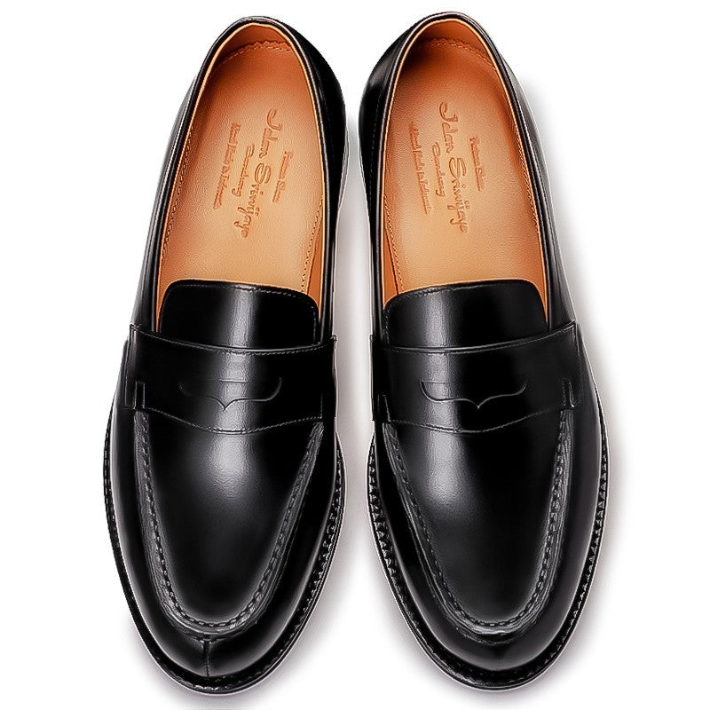 ローファー | 98998 Garuda / BLACK CALF (LEATHER SOLE) - Jalan