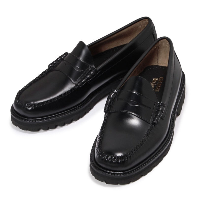 ローファー | 11510 LARSON / BLACK (RUBBER SOLE) - G.H.BASS