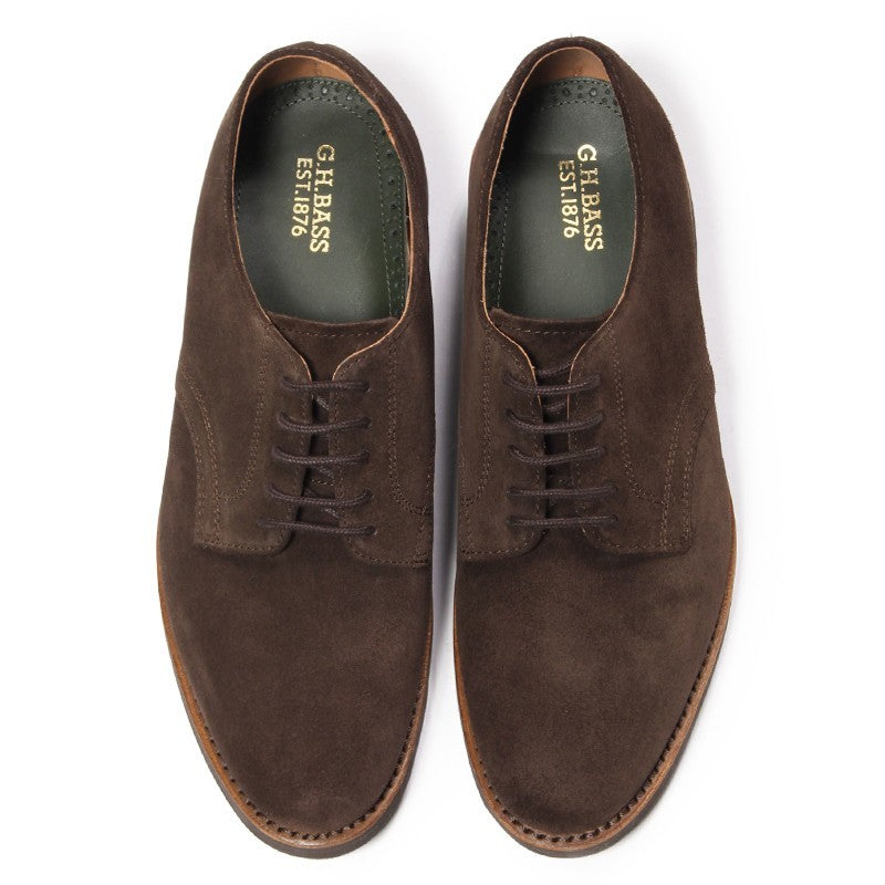 カジュアルシューズ | 12512 DIRTYBUCK DERBY / DARK BROWN SUEDE