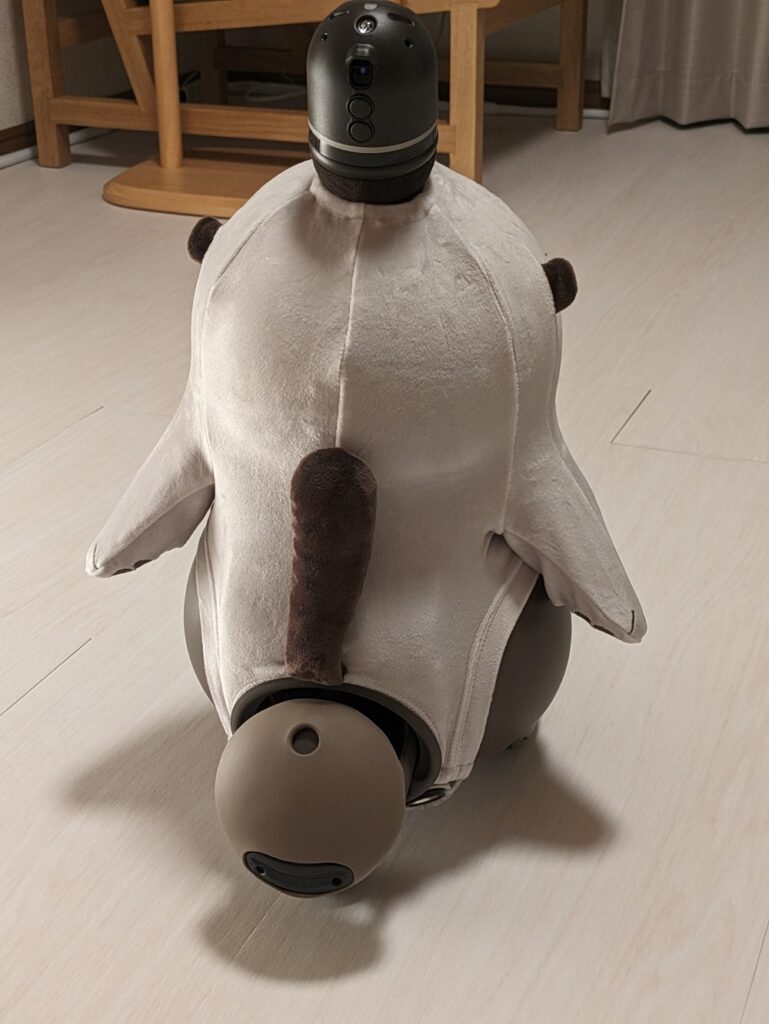 LOVOTウェア】らっこベロアカットソー（ライトグレー）を購入したので