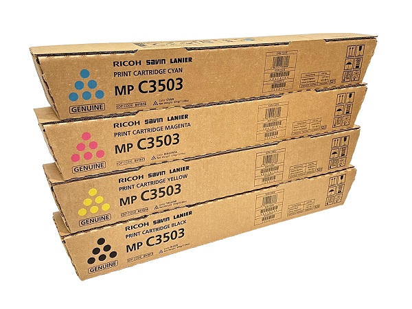 Ricoh MP C3503 Complete Toner Cartridge Set | GM Supplies