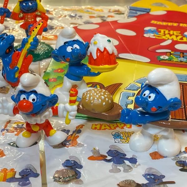 McDonald's × Smurfs マクドナルド ハッピーミール スマーフ PVC