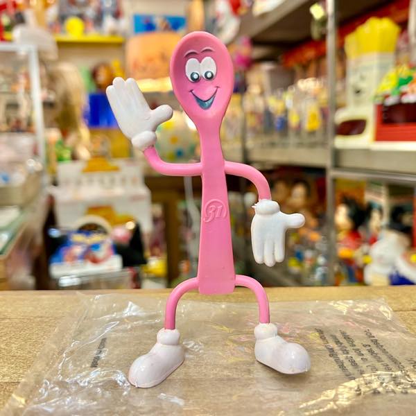1991年製 Baskin Robbins Pinky Spoon ベンダブル フィギュア