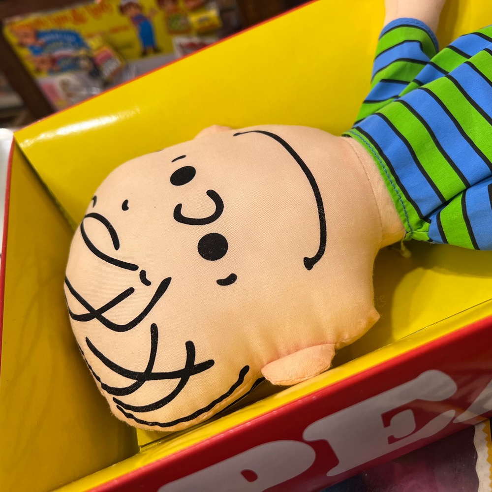 PEANUTS LINUS 2D Plush Cushion ピーナッツ ライナス 2D プラッシュ