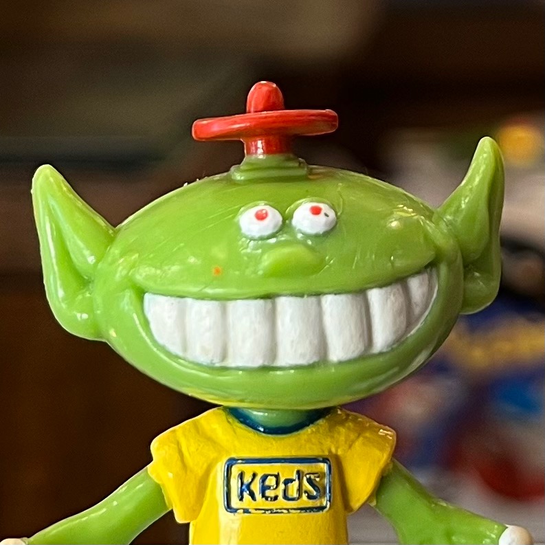 USビンテージトイ プロケッズエイリアン アドバタイジングPVC