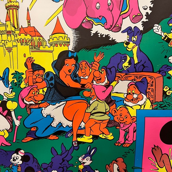 The Disneyland Memorial Orgy サイケデリックポスター 1970年代製