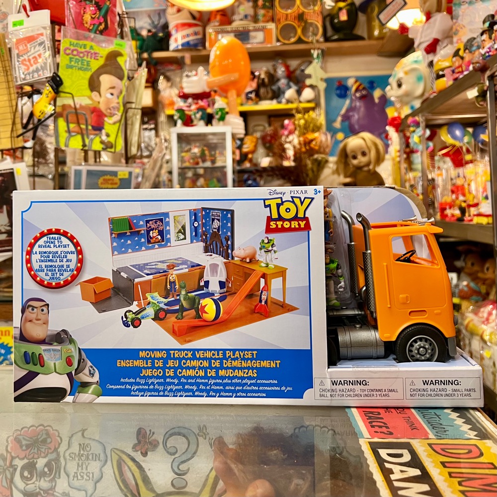 Toy Story Moving Truck Vehicle Andy's Room Play Set トイストーリー