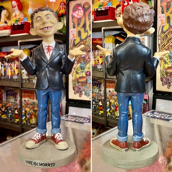MAD アルフレッドイーニューマン スタチュー(35cm) | アメリカントイと