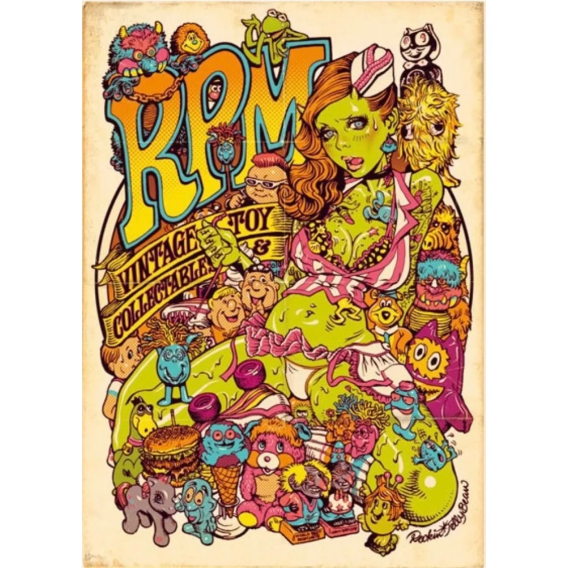 Rockin'Jelly Bean×RPM オフセットポスター | アメリカントイと雑貨の