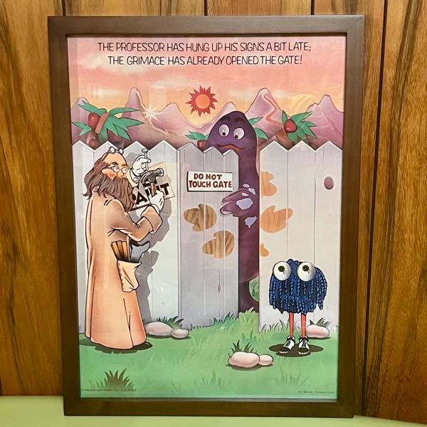 McDonald's マクドナルド 1970年代製【グリマス&プロフェッサー