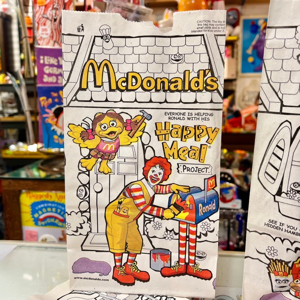 McDonald's HAPPY MEAL Bags マクドナルド ハッピーミール ペーパー