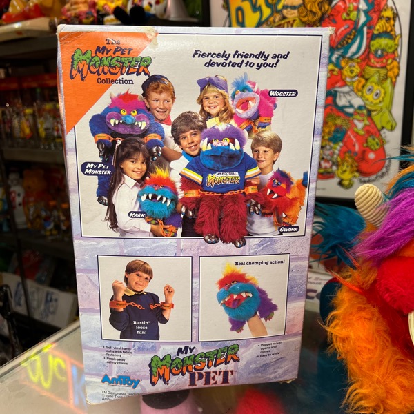My Pet Monster(マイペットモンスター)GWONK 1986年製ハンドパペット