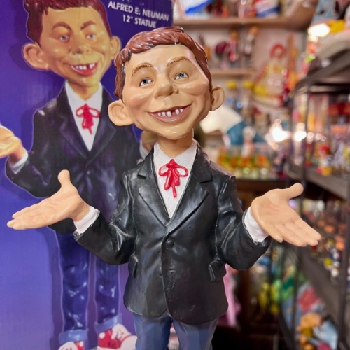 MAD アルフレッドイーニューマン スタチュー(30cm) | アメリカントイと