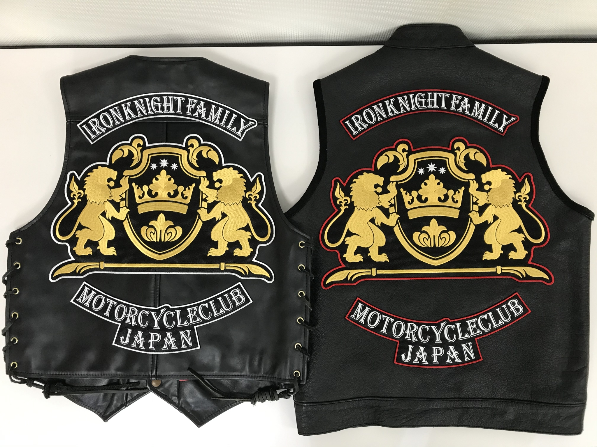 IRON KNIGHT FAMILY様 MCパッチ刺繍 ハーレーダビッドソン | バイク