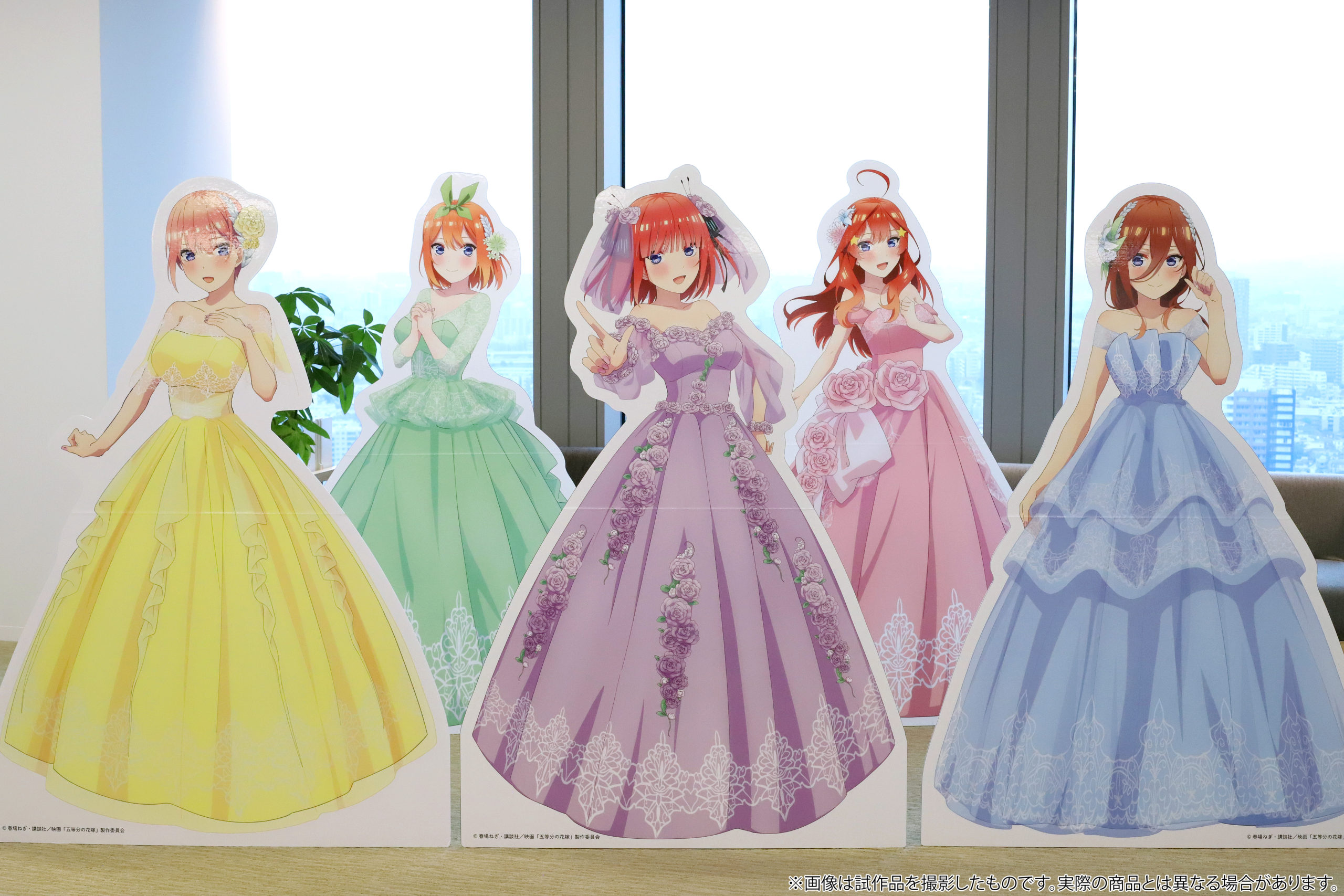 五等分の花嫁 中野一花 等身大パネル レインコート 5 memories 五等分