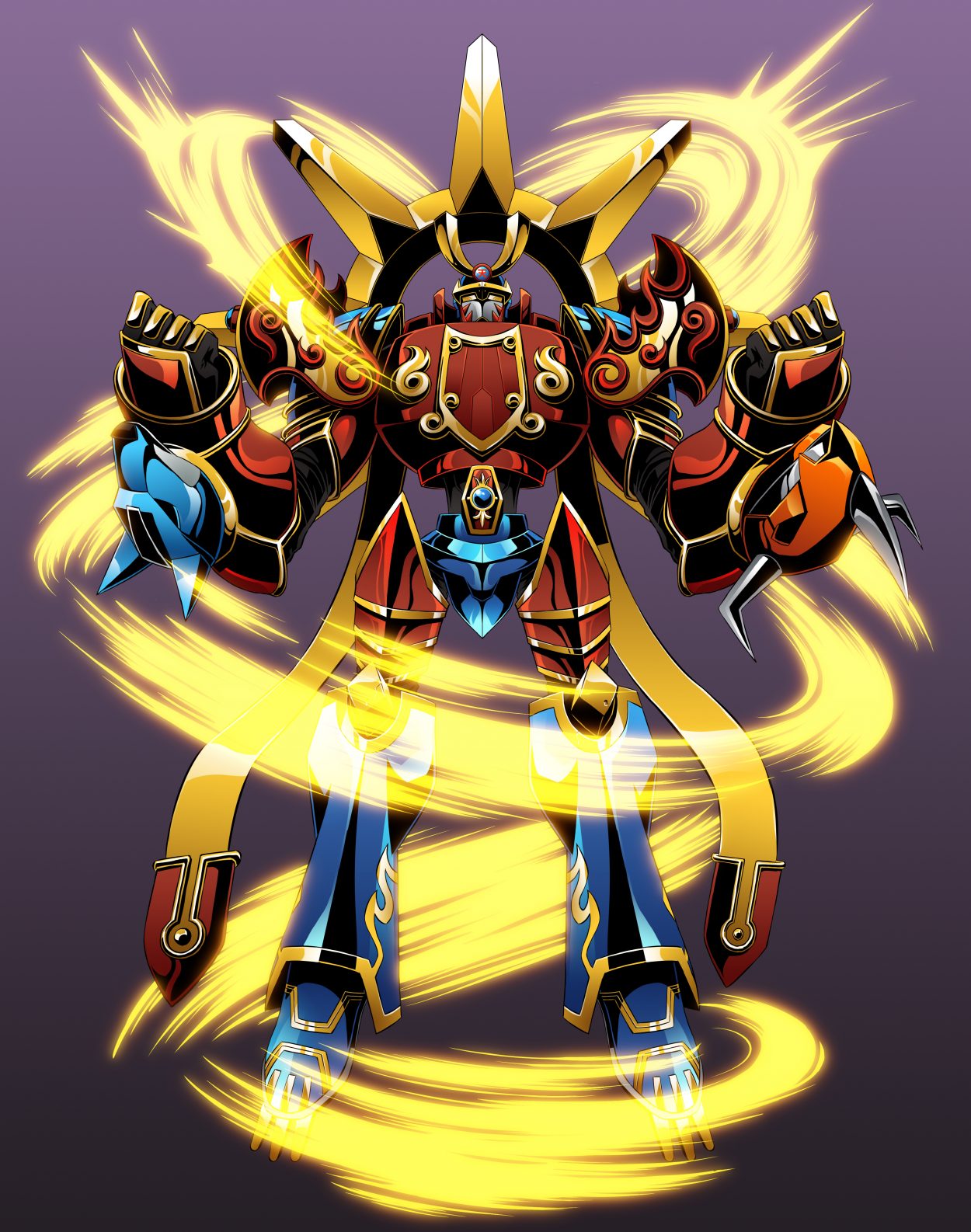 デジモン・ジントリック「スサノオモン」 - GODTAIL