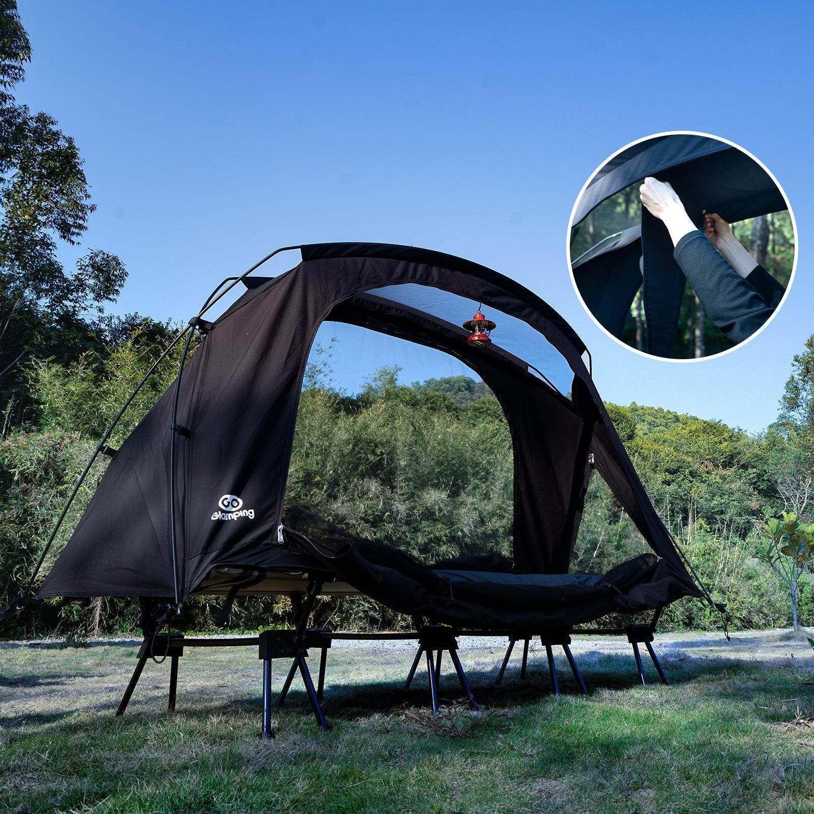 GOGlamping SKY EYE CT 自立式 コットテント TC & フライシート[テント