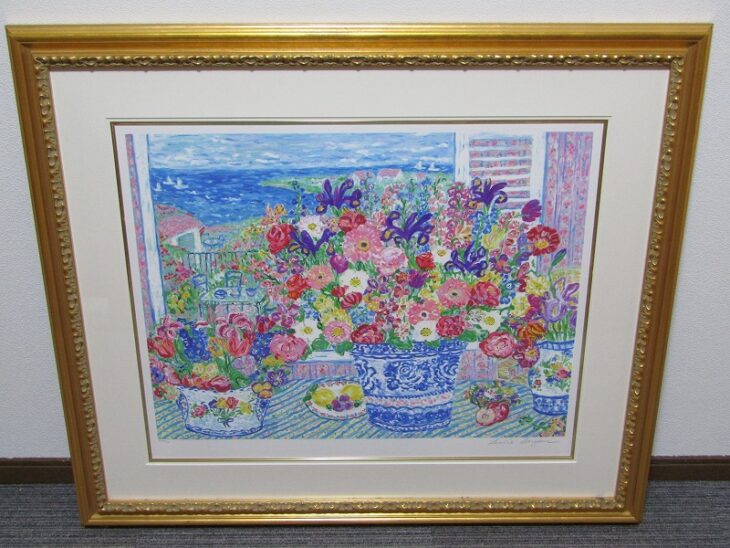 レスリー・セイヤー Leslie Sayour シルクスクリーン 版画 絵画 ｜骨董