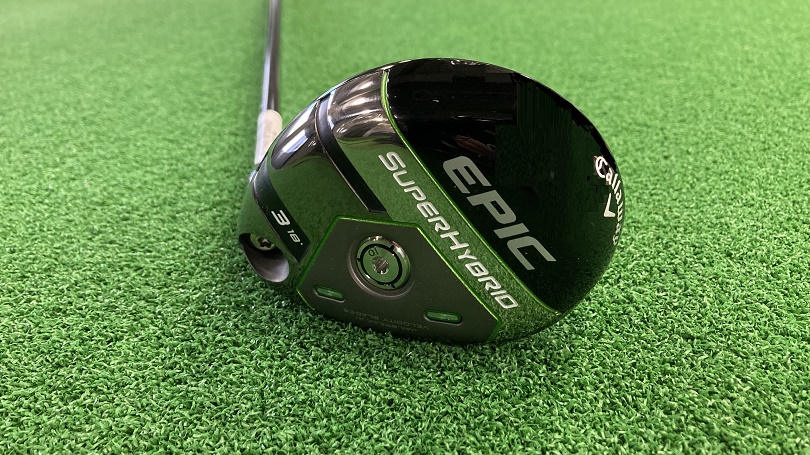 キャロウェイ チタンボディのエピック スーパーハイブリッド 試打