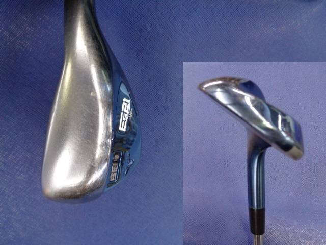 Mizuno ミズノ 中古ウェッジ Es21 (ブルーIP) 58°-12° ワイドソールの