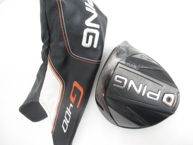 左用 PING G400MAX ドライバー9° ヘッドのみ PING ピンG400 MAX ヘッド
