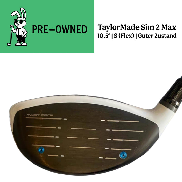 TaylorMade SIM2 MAX Driver 10.5° | TENSEI Blue TM50 S-Flex