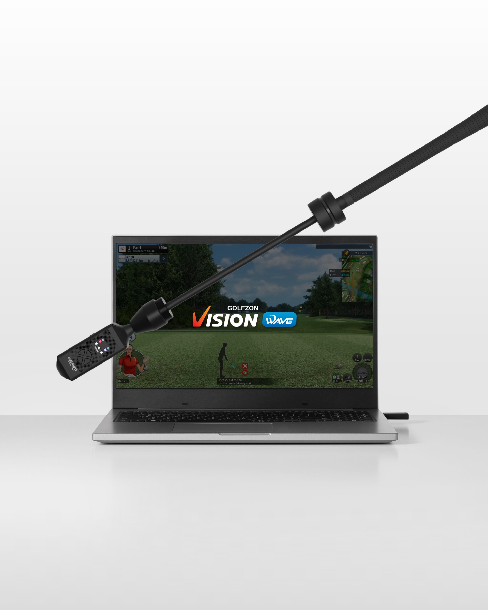 Golfzon WAVE | Golf Simulator & Launch Monitor