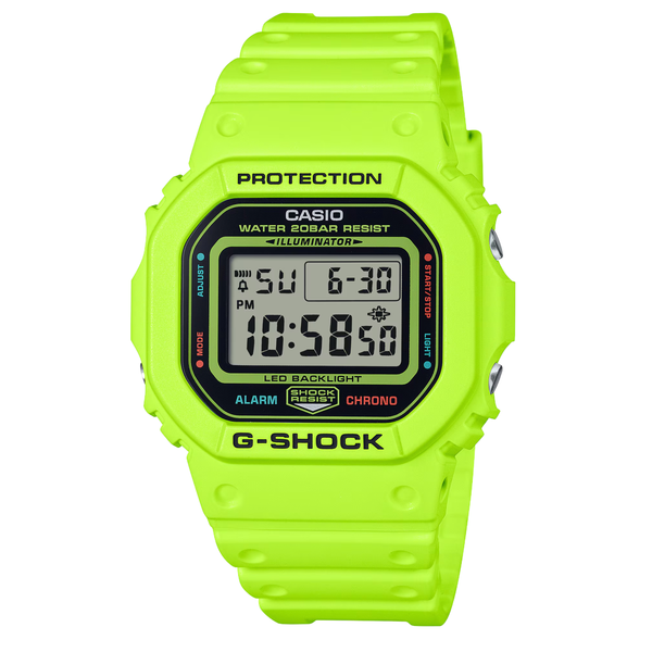 Casio - G Shock- DW-5600EP-9CR (Lime Green) – Good See Co.