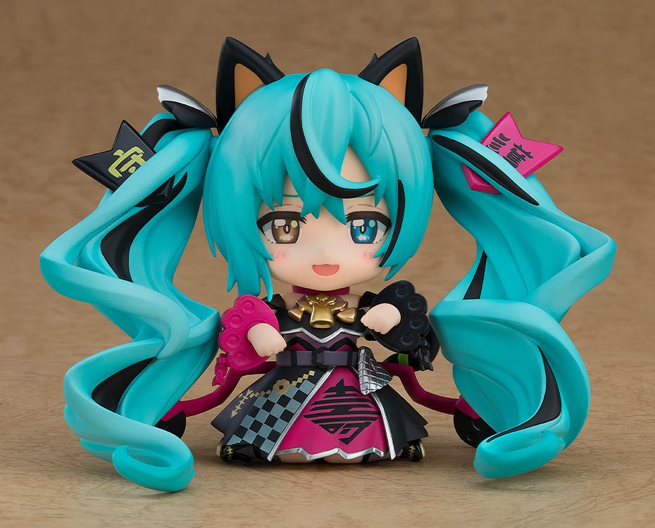 ねんどろいど 初音ミク 黒招きミクVer. 専用猫座布団つきキャラアニ