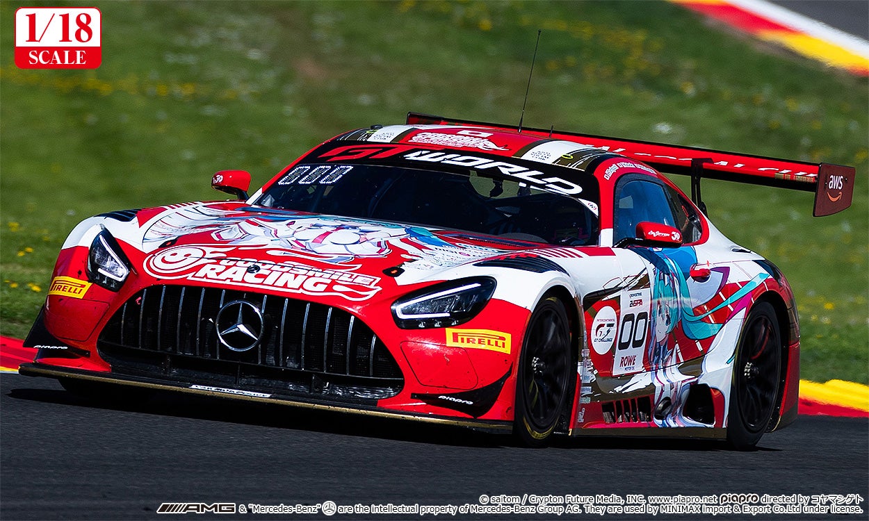 1/18 グッドスマイル 初音ミク AMG 2025 SPA24H Ver.｜グッドスマイル