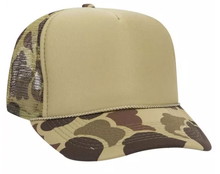 OTTO】オットー｜ハイクラウン カモフラメッシュキャップ - 49-158