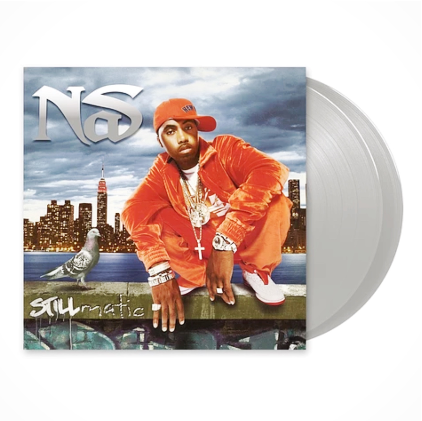 Nas - Stillmatic Silver Vinyl - Goonsgear.com
