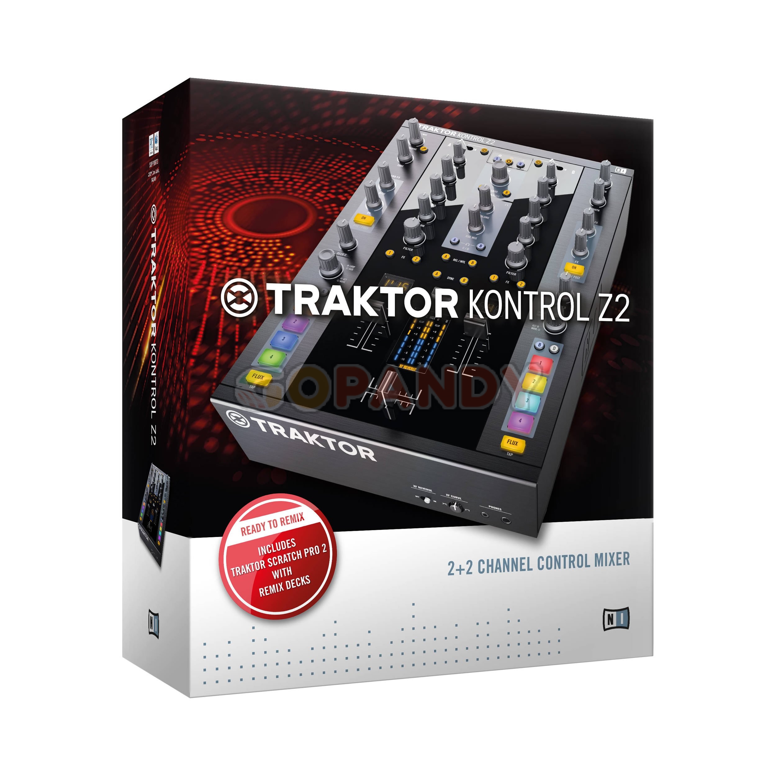 Native Instruments TRAKTOR KONTROL Z2 – 2+2 Channel Control Mixer