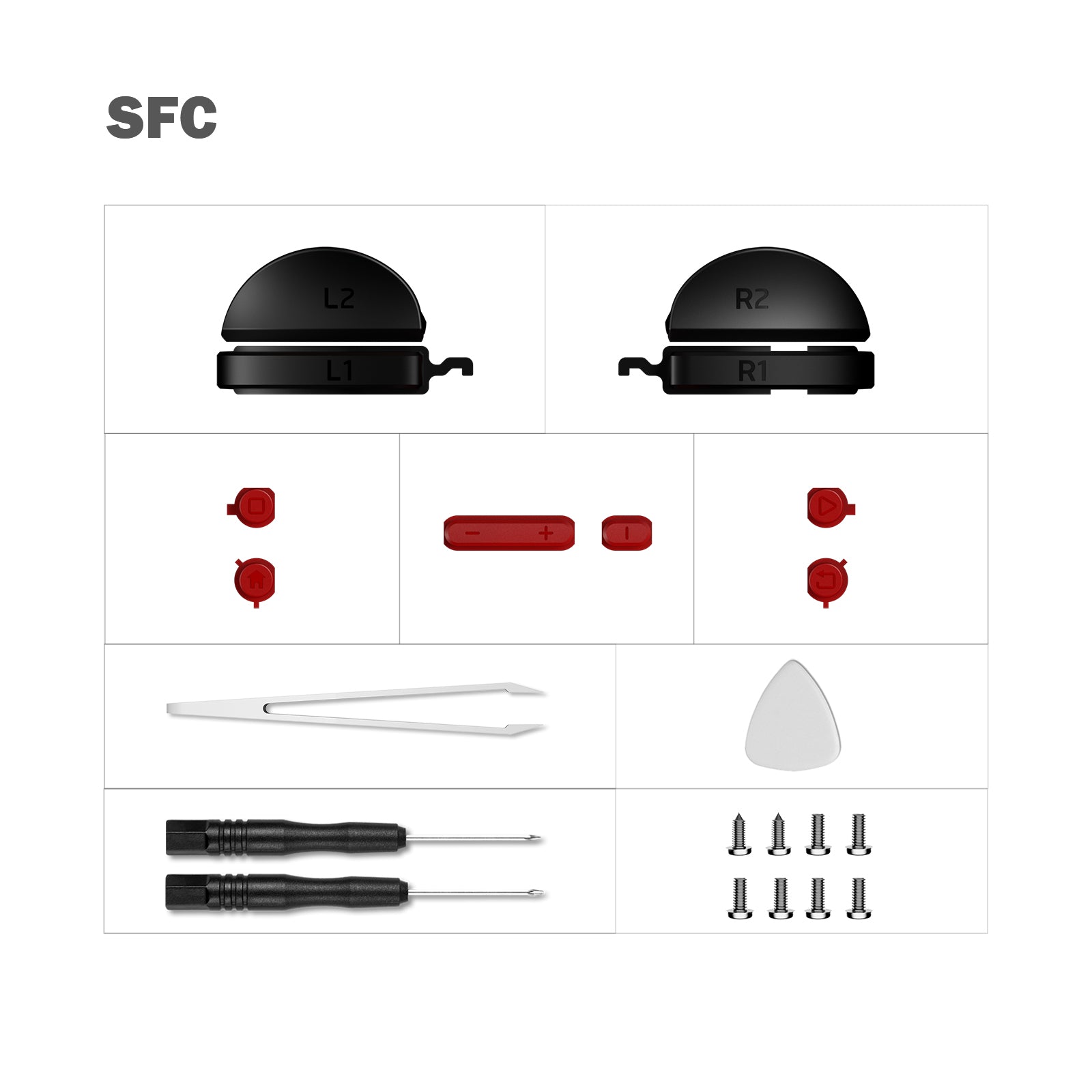 Retroid Pocket Mini/V2 Full Set Buttons