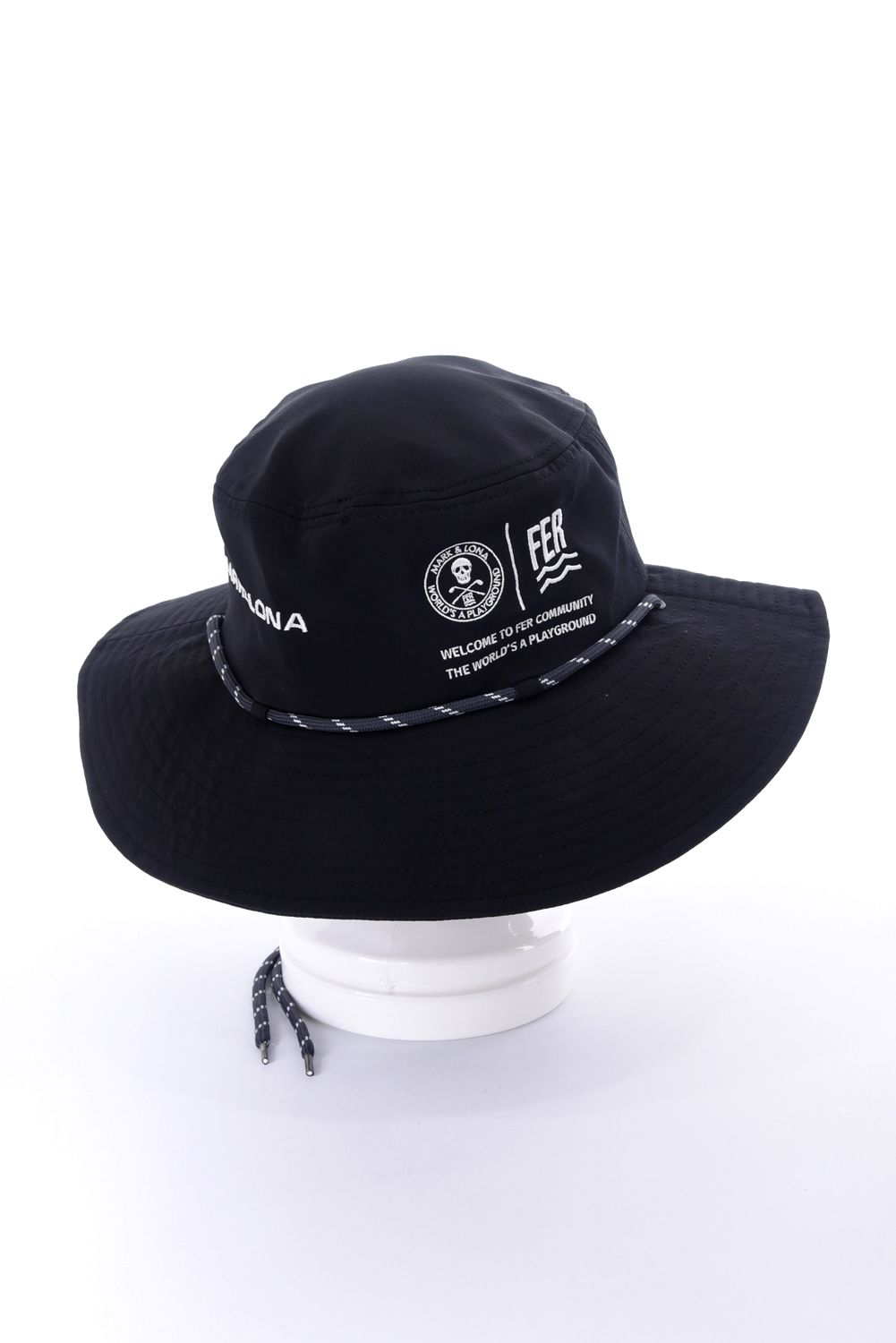 MARK&LONA - 【26SS】【FER COLLECTION】 SWAG LOGO DRY TECH HAT / 3D