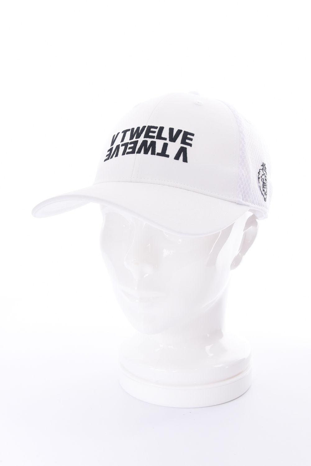 V12 - 【26SS】 INVERT CAP / ブランドロゴ刺繍 メッシュキャップ