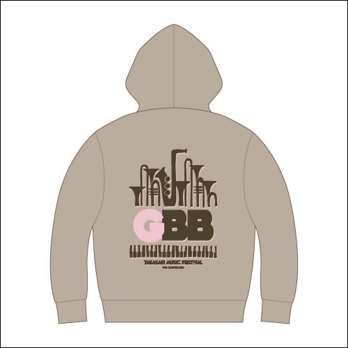 高崎音楽祭 ゴスペラーズ ビッグバンドコンサート」ジップパーカー<br