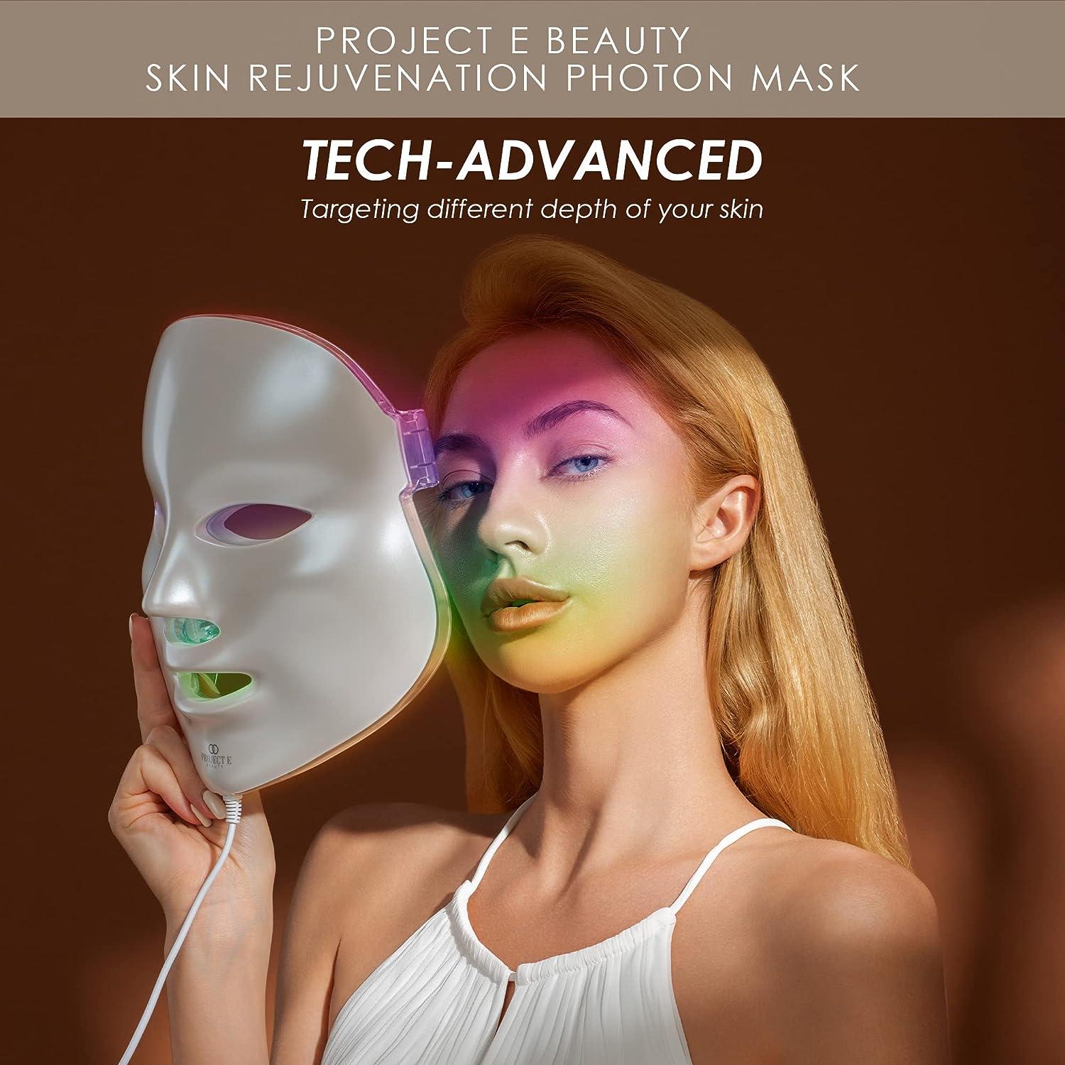 Project E Beauty LED Photon Mask | Red Blue Light Therapy Anti