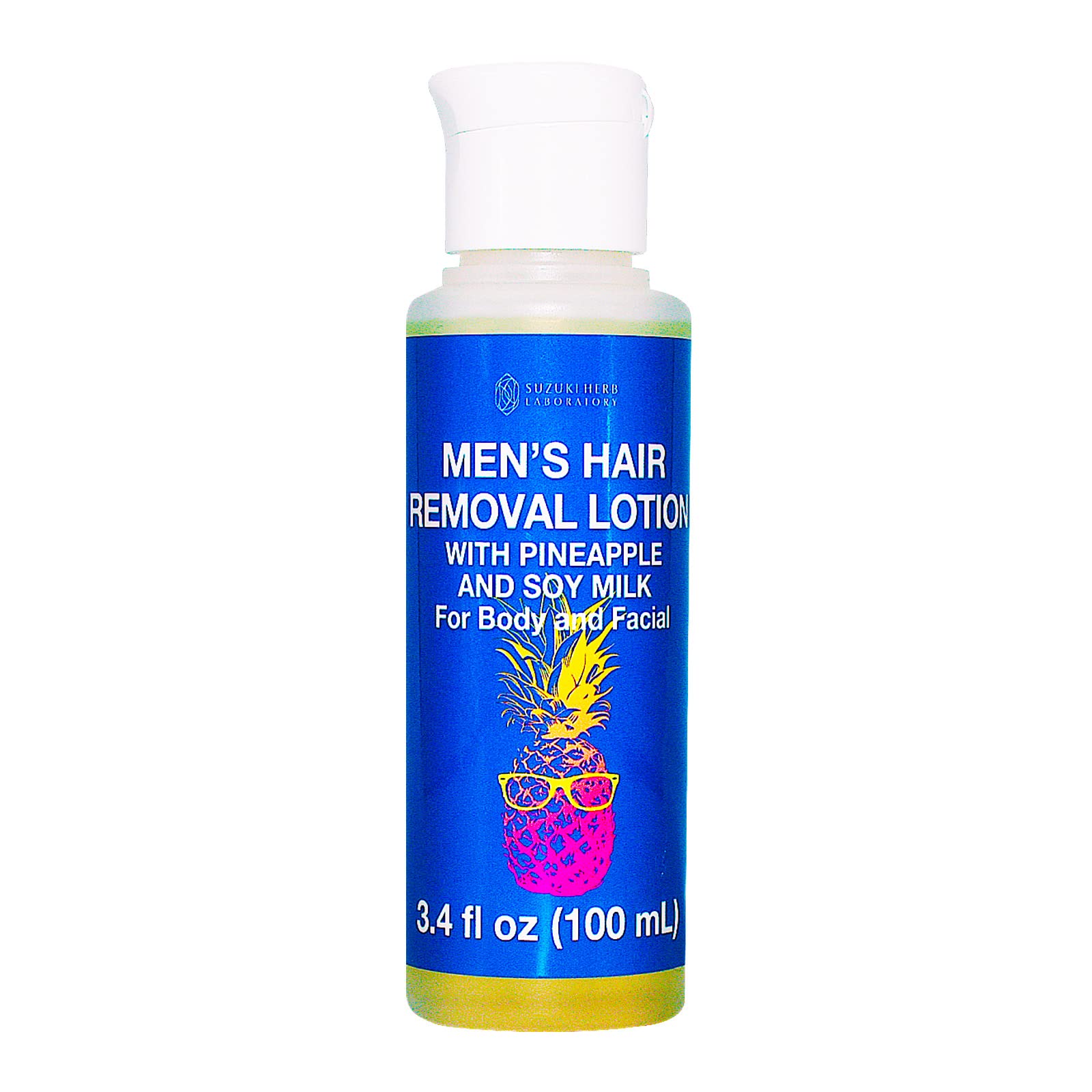 Men's Hair Inhibitor Lotion - Full Body Pineapple & Soymilk Made