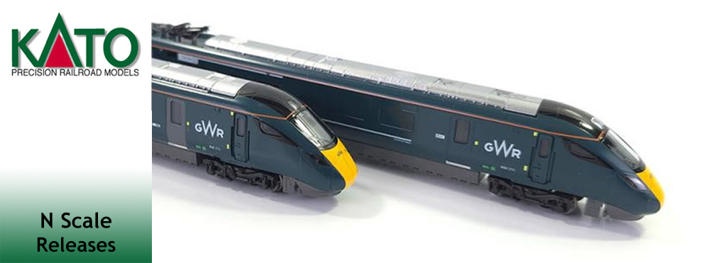 Kato Class 800 GWR 9 Car Set Now In Stock | Gaugemaster