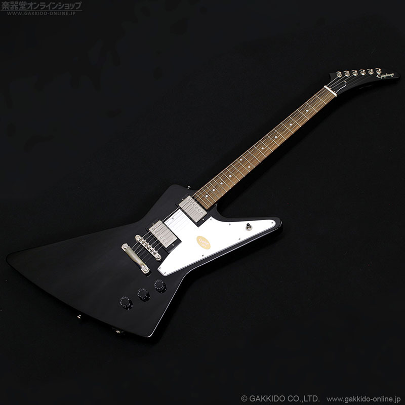 Epiphone Inspired by Gibson Explorer [Ebony] - 楽器堂オンライン