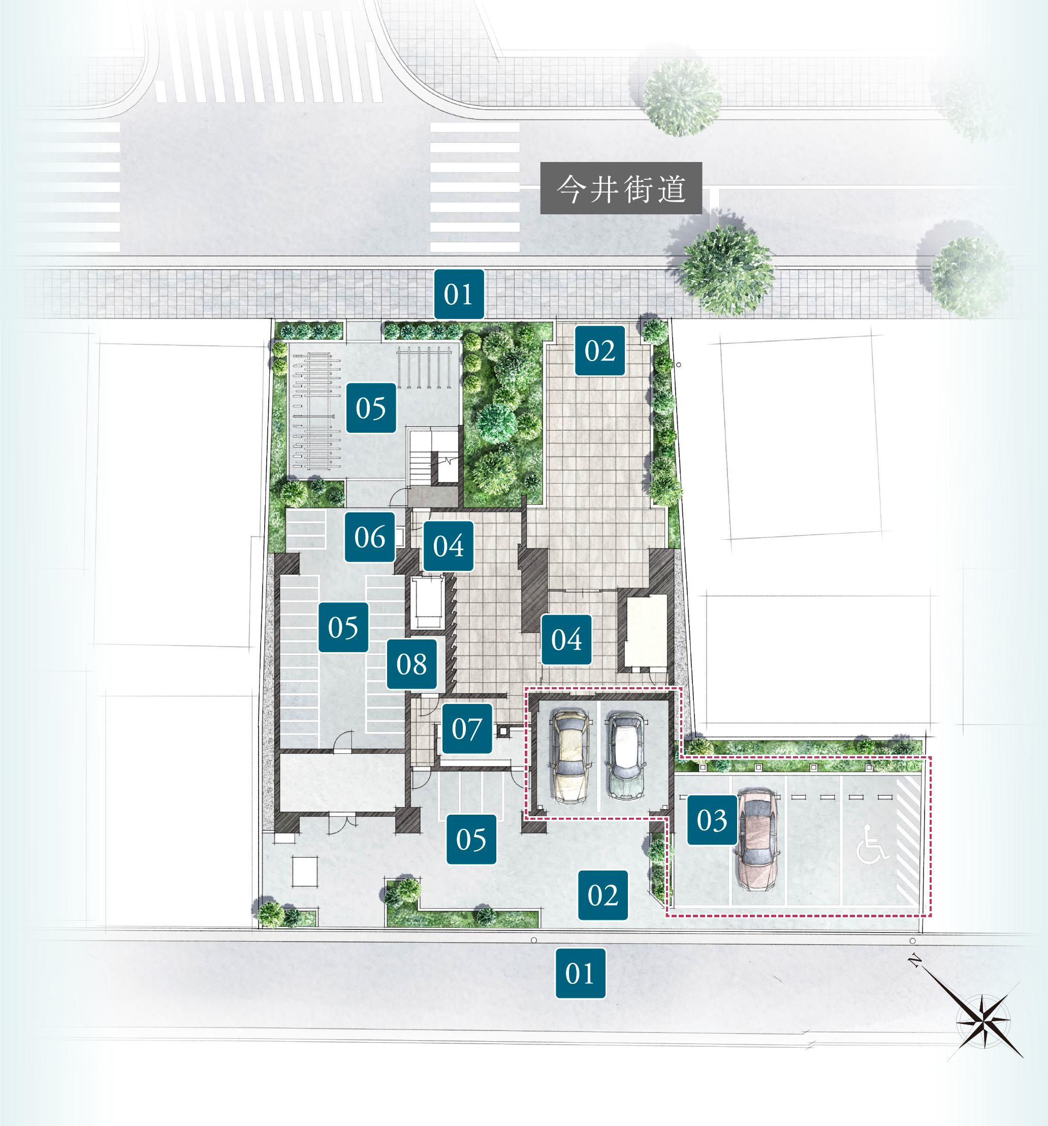 デザイン ｜ ［公式］ガーラ・レジデンス船堀ブライト ｜ 都営新宿線