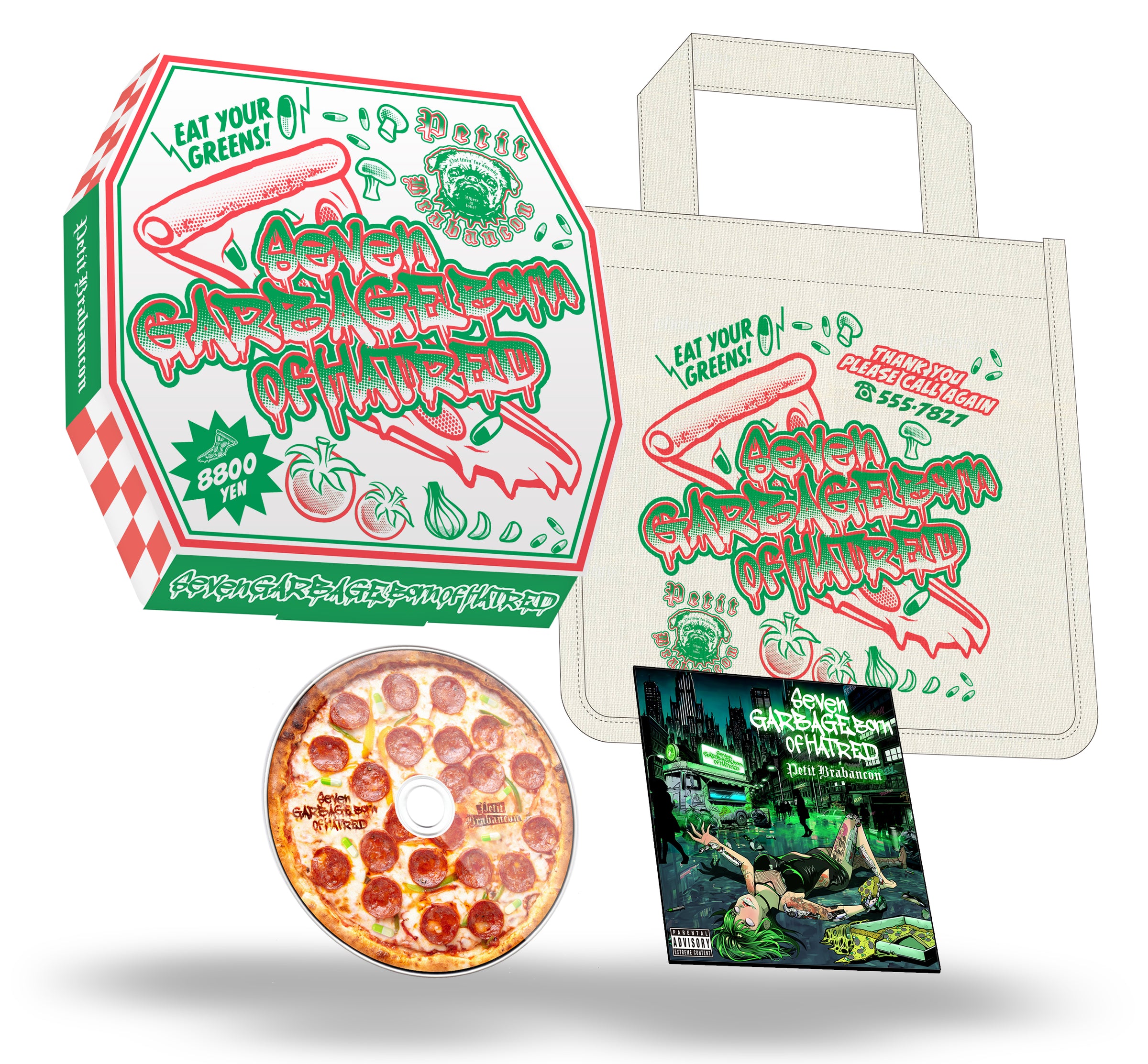 Petit Brabancon - 2nd EP「Seven Garbage Born of Hatred」完全限定盤