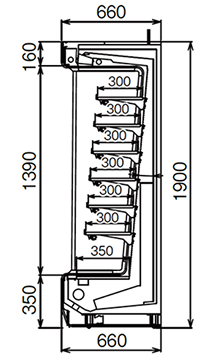 小型店舗向けショーケース - 製品情報 - フクシマガリレイ株式会社