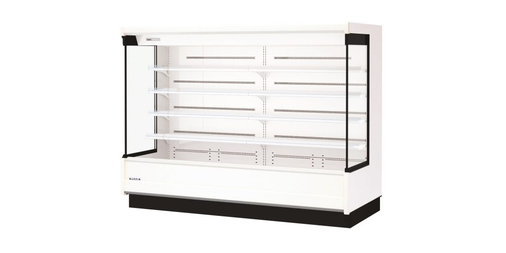 ①フクシマガリレイ 2020年製 業務用 304L 冷蔵ショーケース 冷凍機