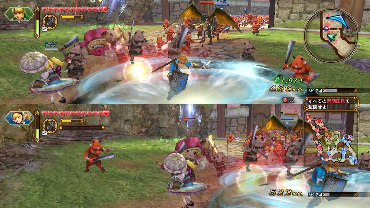 ゼルダ無双ハイラルオールスターズDX[ゼルダ無双DX]｜協力プレイの